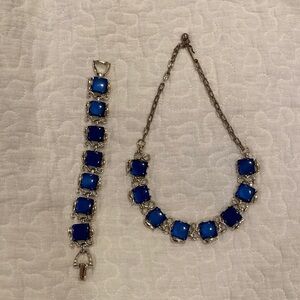 Necklace bracelet set